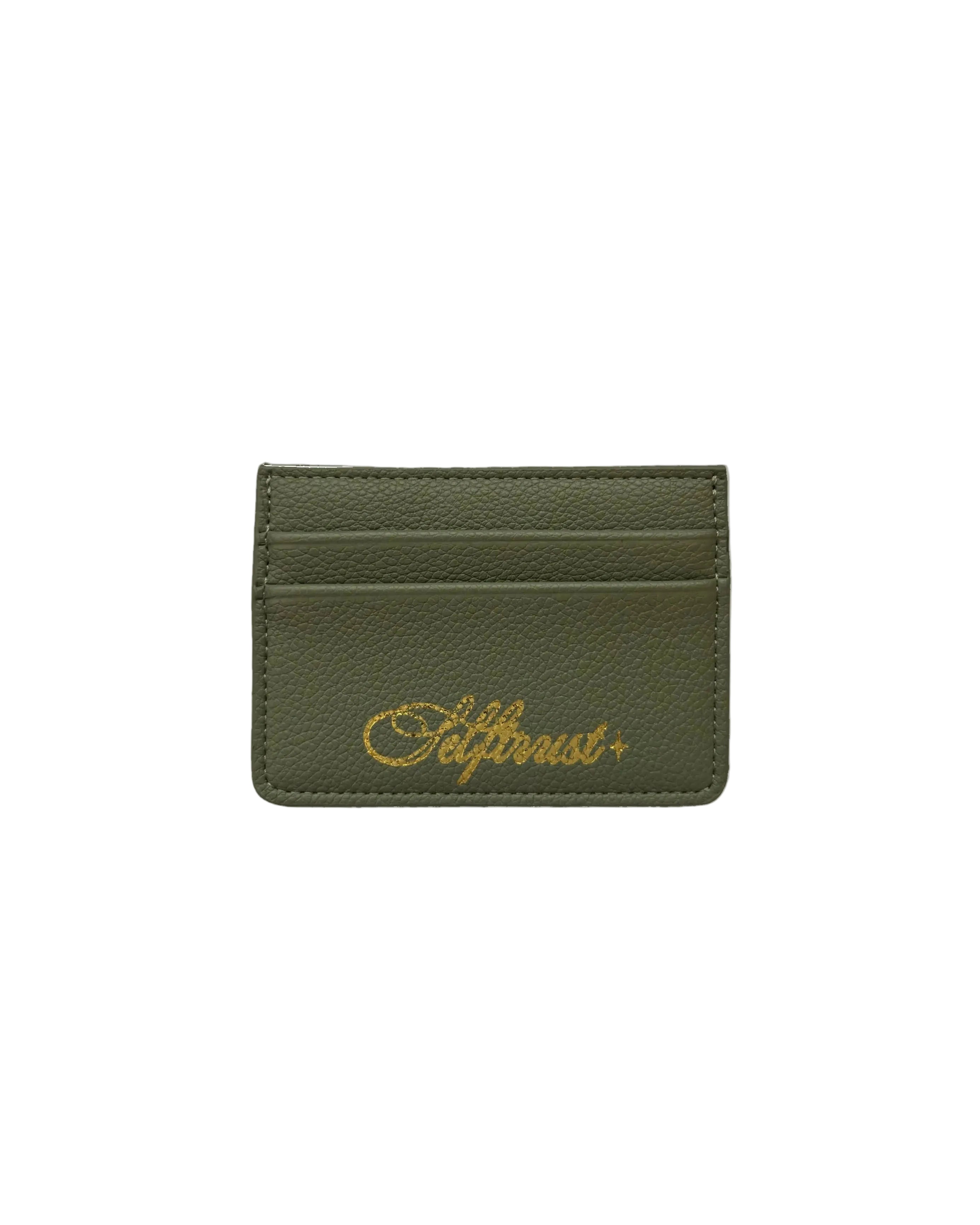 SIGNATURE CARDHOLDER (Olive Green)